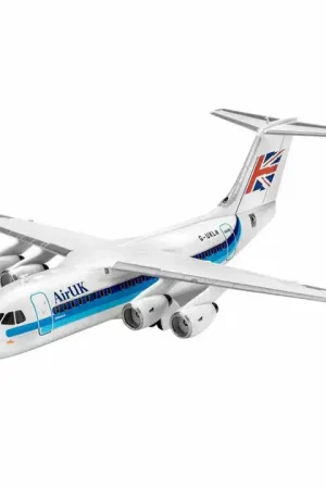 Beperkte Voorraad Revell Modelbouwpakket - BAe 146-200 AirUK 1:144 - 63dlg.