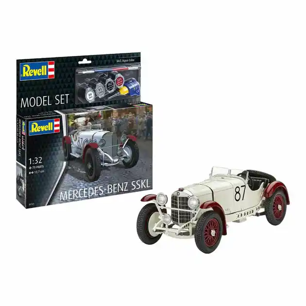 Revell Modelbouwpakket - Mercedes-Benz SSKL 1:32 - 79dlg. - Incl. Basiskleuren Verf Lage Kosten
