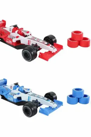 2-Play Formule Raceauto met Extra Banden Pull Back Populair
