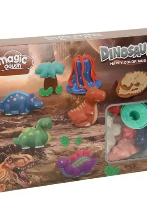 Goedkoop Kleiset Dinowereld - 6 Kleipotjes