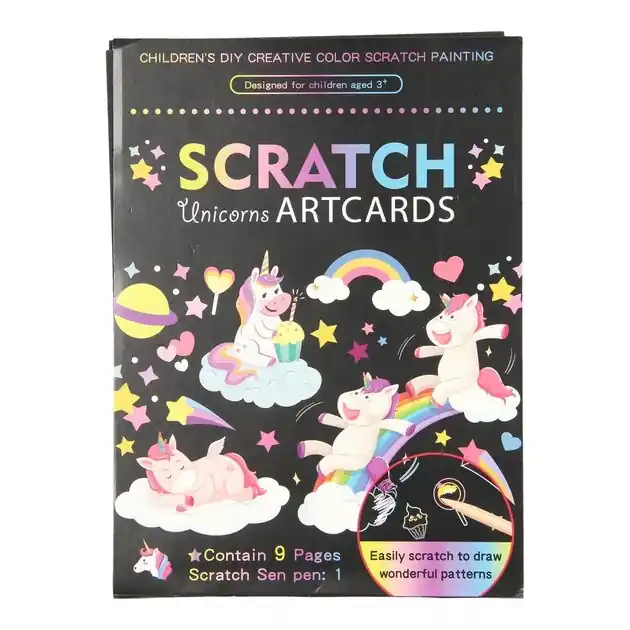 Lage Kosten Scratch Kaarten Eenhoorn