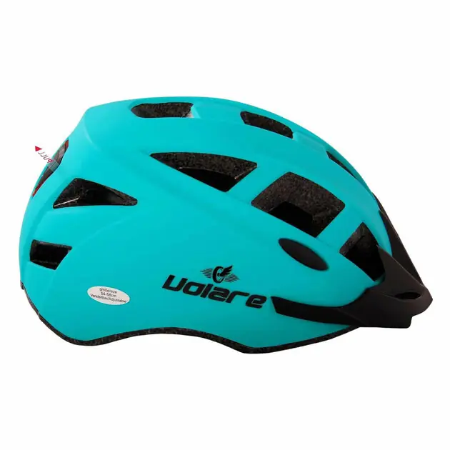 Op = Op Fietshelm Volwassene Mat Groen met LED 54-58cm