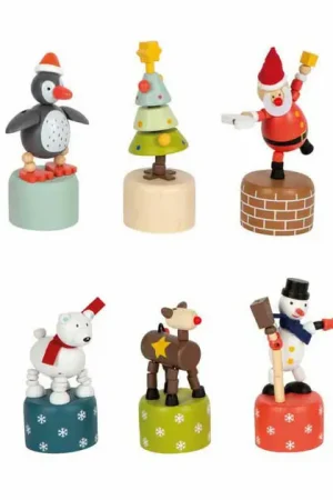 Small Foot - Display Kerst- en Winterdansfiguren, 12st. Hoge Kwaliteit