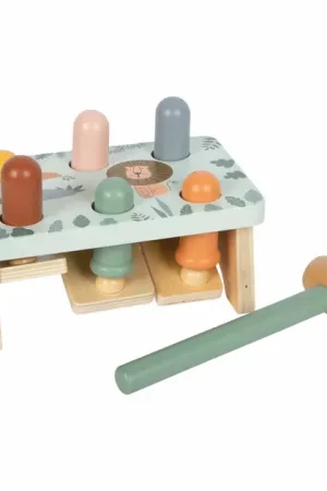 Bestseller Small Foot - Houten Hamerbank Spel Safari FSC
