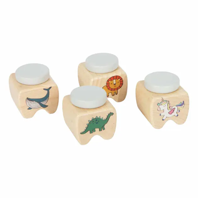 Flitsaanbieding Small Foot - Houten Melktandendoosjes - 4st.