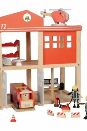 Bestseller Small Foot - Houten Grote Brandweerkazerne met Accessoires