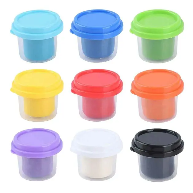 Playgo Kleiset 9 Kleuren - 9x56gram Uitverkoop