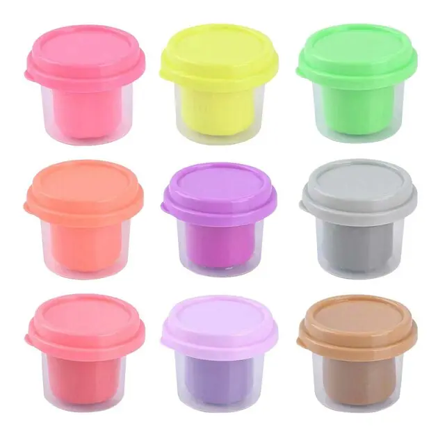 Voordeelprijs Playgo Kleiset 9 Neon Kleuren - 9x56gram