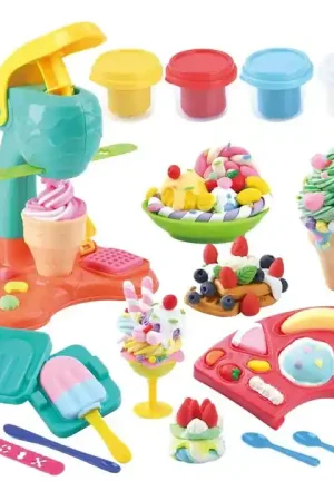 Betrouwbaar Playgo Heerlijke IJsjes Kleiset - 4 Kleipotjes