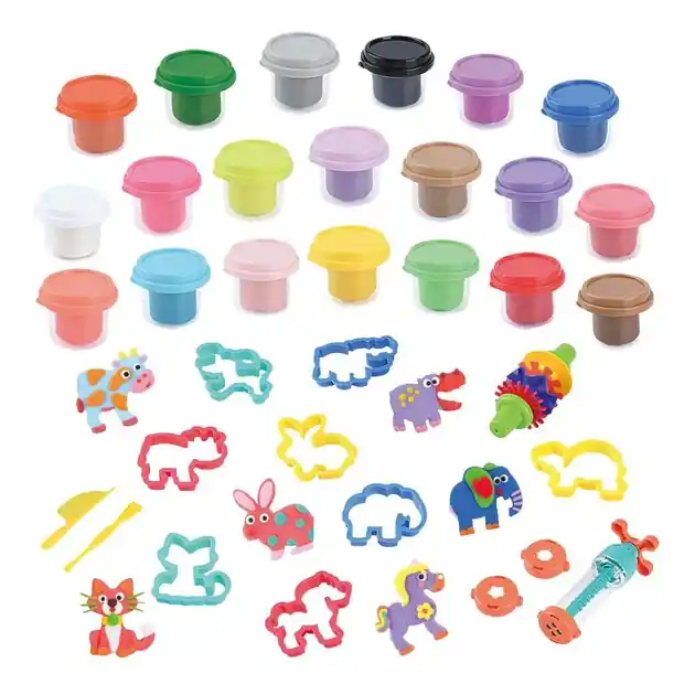 Favoriet Playgo Luxe Knutsel Kleiset - 20 Kleipotjes