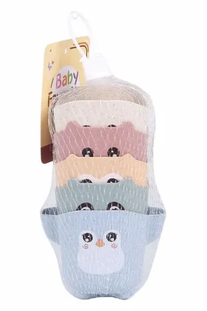 Waterval Badbekers Pastel, 5dlg Voordeelprijs