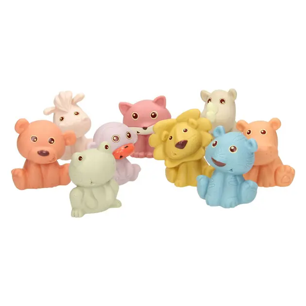 Voordeelprijs Baddieren Familie Pastel, 9dlg.