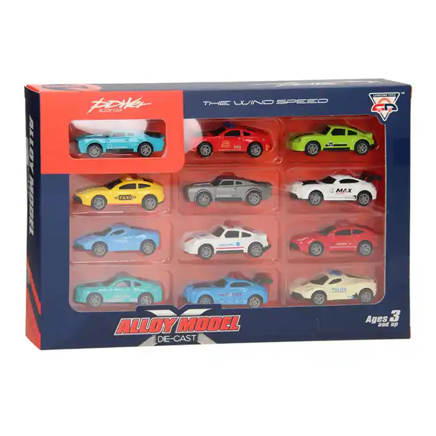 Die-cast Auto's Speelset, 12dlg. Express Levering
