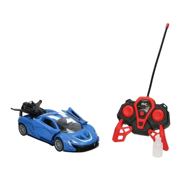 Populair RC Sportwagen met Stoomfunctie Blauw
