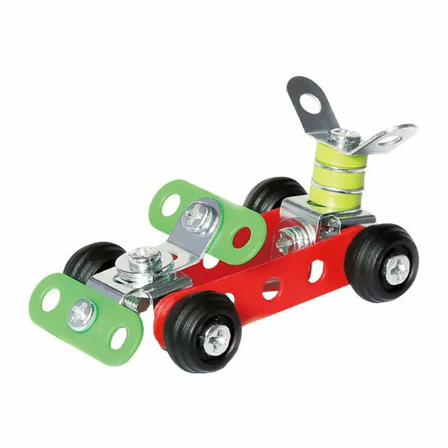 Korting Metalen Constructieset Raceauto, 46dlg.