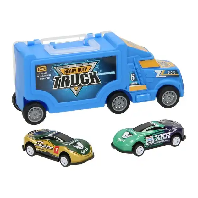 Vrachtwagen met 2 Auto's Populair