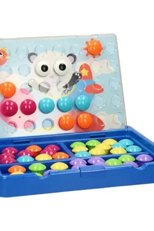 Jumbo Insteekmozaïek Buttons in Koffer, 60dlg. Direct Verzonden