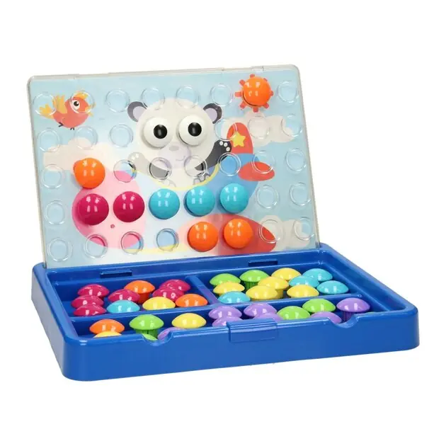 Jumbo Insteekmozaïek Buttons in Koffer, 60dlg. Direct Verzonden