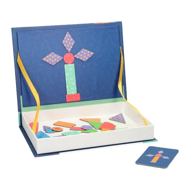 Dagaanbieding Magnetisch Boek - Vormen, 84dlg.