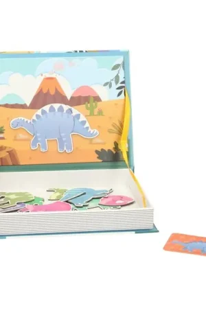 Magnetisch Boek - Dinosaurus, 36dlg. Gereduceerde Prijs