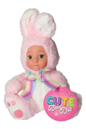 Babypop met Dieren Pakje - Haas Flitsaanbieding