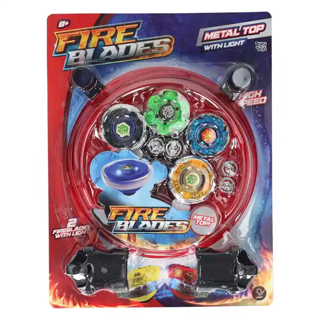 Merkproduct Fireblade Stadion met 4 Battle Tops