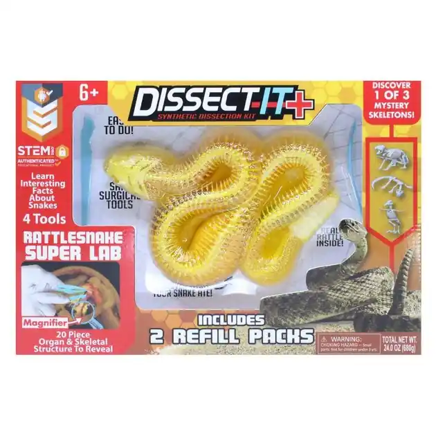 DISSECT-IT Ontleed een Ratelslang Mega Giftbox Seizoensaanbieding