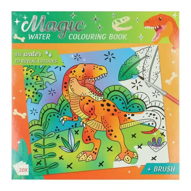 Magische Waterverfkleurblok Dino Must-Have