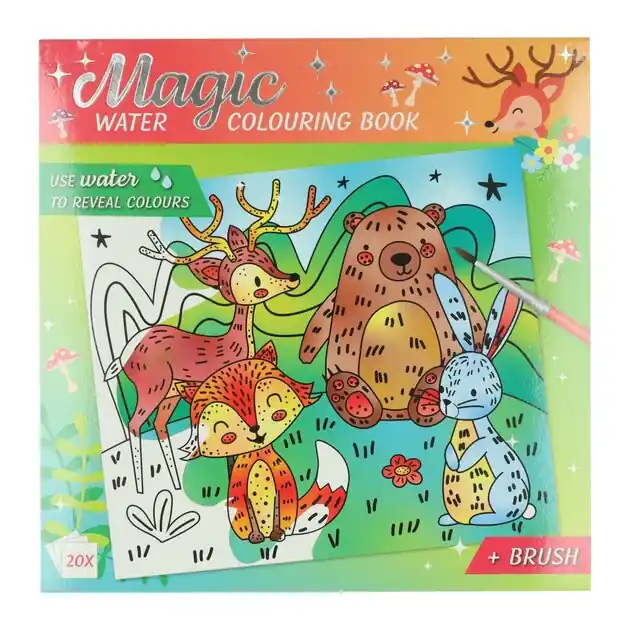 Magische Waterverfkleurblok Bosdieren Speciale Aanbieding