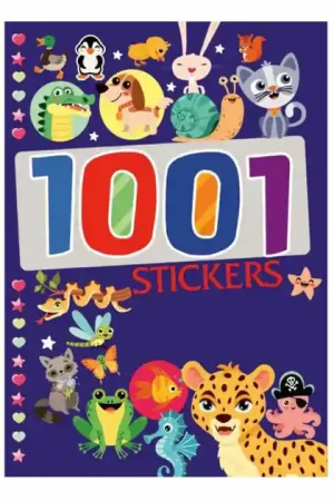 1001 Stickerboek Dieren Premium