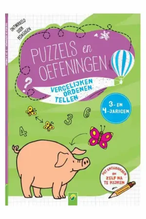 Exclusieve Aanbieding Puzzels en Oefeningen - 3-4 Jaar