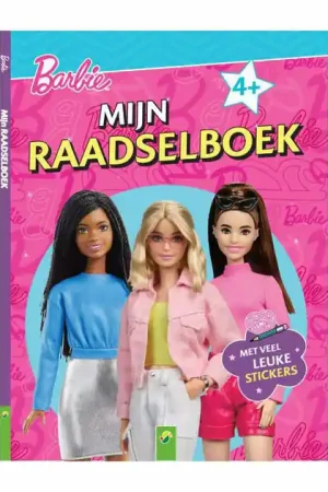 Mijn Raadselboek met Stickers - Barbie Uitverkoop