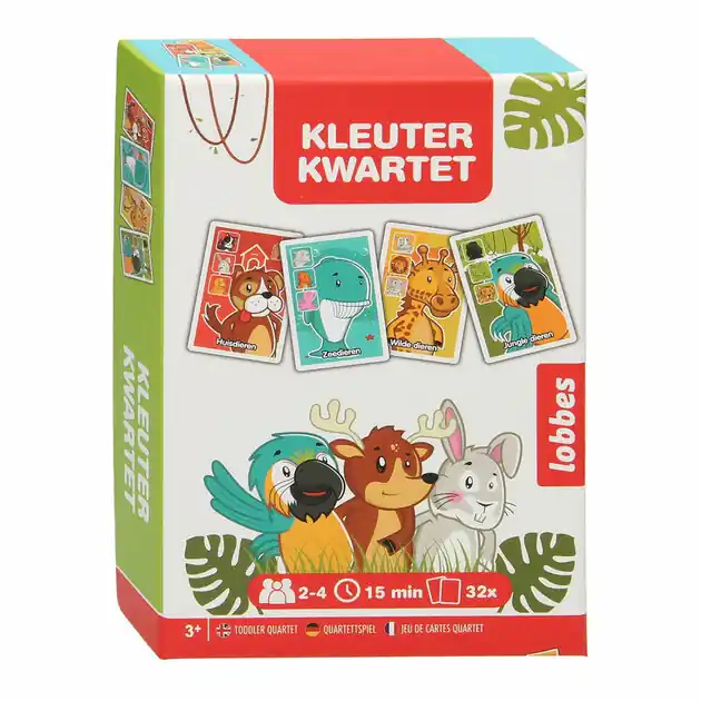 Veilige Betaling Kleuter Kwartet Jumbo Dieren