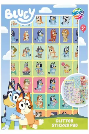 Bluey Glitter Stickerboek Nieuw