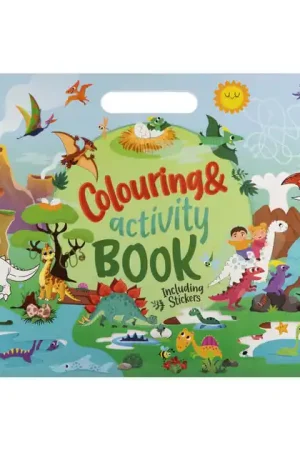 Premium Kleur- & Activiteitenboek incl. Stickers 25 Vellen - Groen