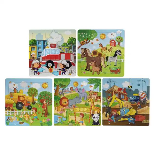 Houten Uitdeelpuzzeltjes - 15st. Nu Kopen