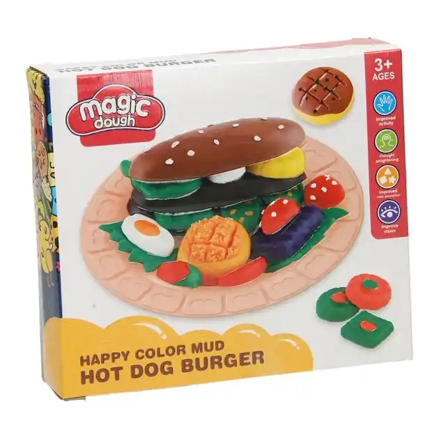 Lage Kosten Kleiset Eten Broodje Gezond - 4 Kleuren Klei
