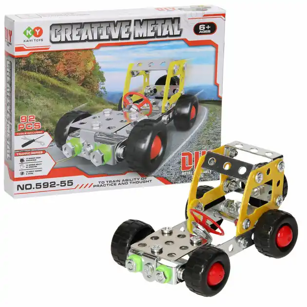 Bestseller Constructieset Metaal Cruiser, 92dlg.
