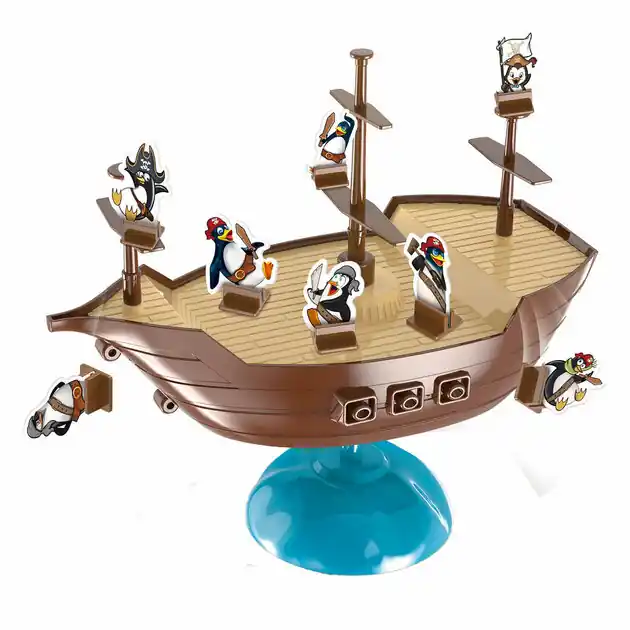 Gratis Retour Balansspel Piratenboot