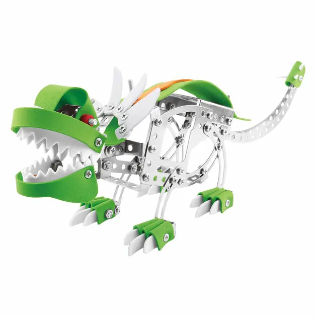 Favoriet Metalen Bouwset Dino Triceratops