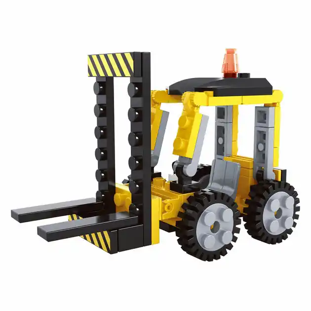 Bouwset Constructie Heftruck - 74dlg. Superprijs