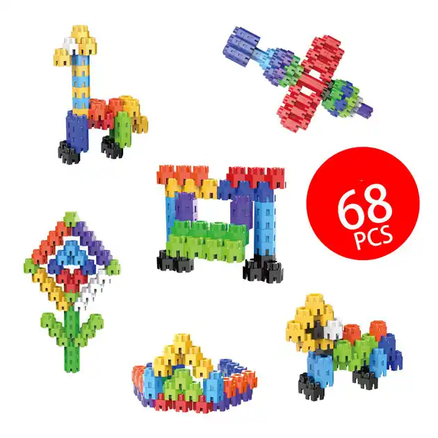 Bouwblokken, 68dlg. Koop Online