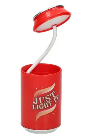Weekendaanbieding Opvouwbare Tafellamp Blikje Drinken met USB aansluiting