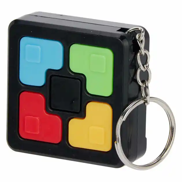 Snelle Levering Memospel Sleutelhanger Volg de Kleur