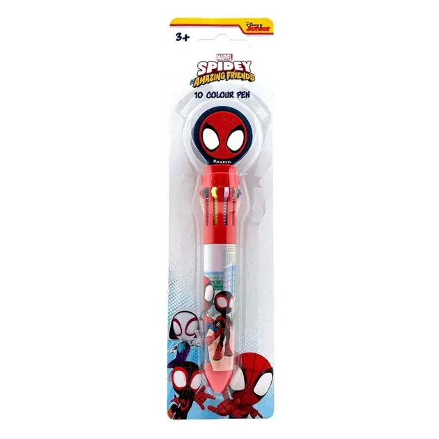 Spidey 10-Kleurenpen met Topper Meest Verkocht