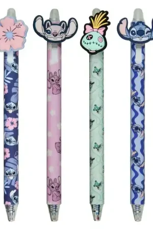 Actieprijs Uitwisbare Gelpen met Lilo & Stitch-Topper