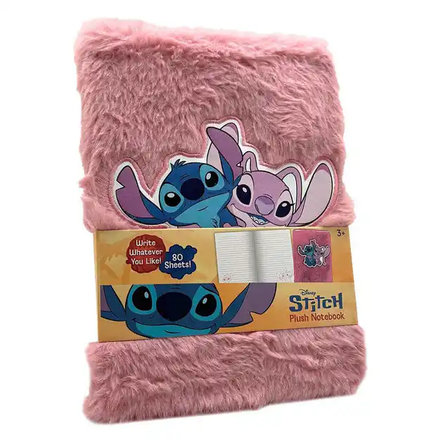 Superprijs Stitch Pluche Notitieboek Stitch & Angel