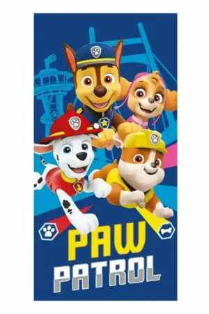 Actieprijs Katoenen Strandlaken Paw Patrol, 140x70cm