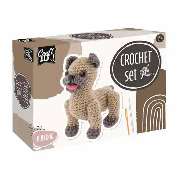 Hete Deal Haakpakket Bulldog - incl. Naald en Draad