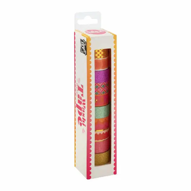 Washi Tape 1,5cmx3m - 10st. Gereduceerde Prijs